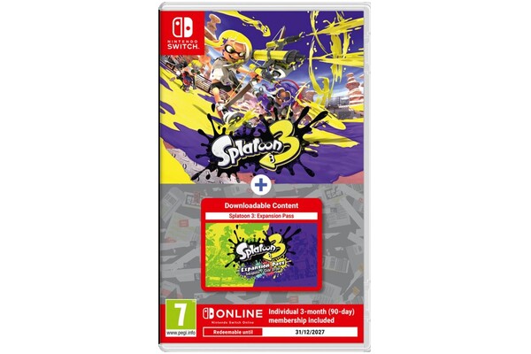 Splatoon 3 + Season Pass + NSO 3month Nintendo Switch