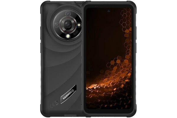 Smartfon HAMMER Iron 6 czarny 6.56" 6.0GB/128.0GB