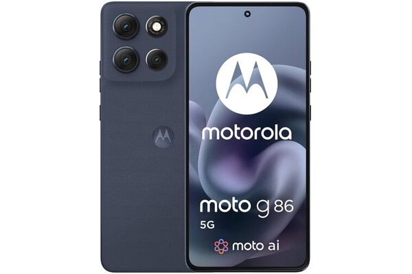 Smartfon Motorola moto g86 5G grafitowy 6.67" 8.0GB/256.0GB