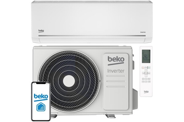 Klimatyzator ścienny SPLIT Beko BEHPGH120/BEHPGH121 3500W 25dB