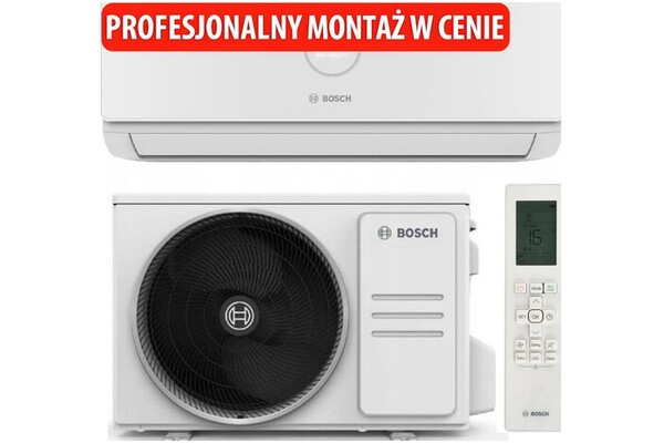 Klimatyzator ścienny SPLIT z montażem Bosch CL3000IU W 35 E 35 E Climate 3500W 56dB