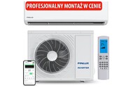 Klimatyzator ścienny SPLIT z montażem Finlux FNAC1S12WH Solo 3400W 52dB