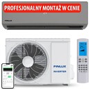 Klimatyzator ścienny SPLIT z montażem Finlux FNAC1S12GR 3400W 52dB