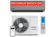 Klimatyzator ścienny SPLIT z montażem Finlux FNAC1S12GR 3400W 52dB