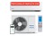 Klimatyzator ścienny SPLIT z montażem Finlux FNAC1S09WH 2500W 52dB