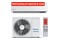Klimatyzator ścienny SPLIT z montażem Finlux FNAC1S09WH 2500W 52dB