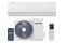 Klimatyzator ścienny SPLIT Gorenje REA35IN/REA35OUT 3400W 56dB