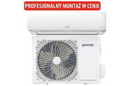 Klimatyzator ścienny SPLIT z montażem Gorenje PAN26IN/PAN26OUT PANDORA 765W 40dB