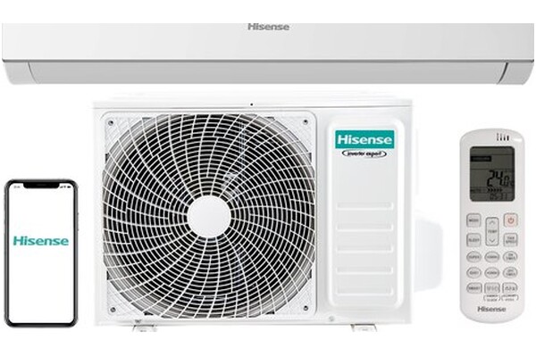 Klimatyzator ścienny SPLIT Hisense DJ35LE0EG/DJ35LE0EW New Comfort 3500W 56dB