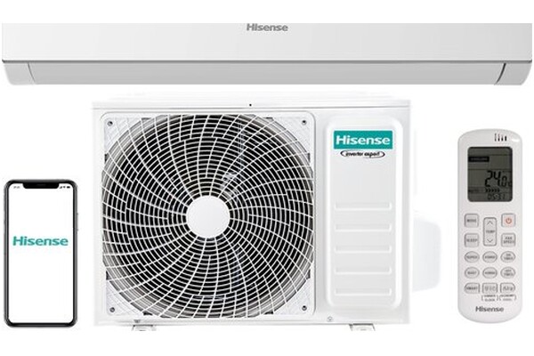Klimatyzator ścienny SPLIT Hisense DJ25LE0EG/DJ25LE0EW New Comfort 2600W 56dB