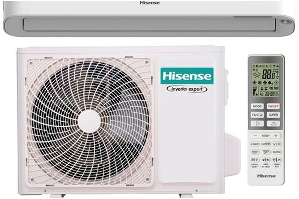 Klimatyzator ścienny SPLIT z montażem Hisense QG25XV0EG Energy Pro 2600W 25dB