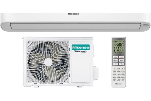 Klimatyzator ścienny SPLIT z montażem Hisense QE35XV0EG Energy Pro 3500W 54dB