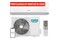 Klimatyzator ścienny SPLIT z montażem Hisense QE35XV0EG Energy Pro 3500W 54dB