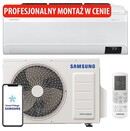 Klimatyzator ścienny SPLIT z montażem Samsung AR09AXKAAWKN/EU WindFree Pure 1.0 2500W 56dB