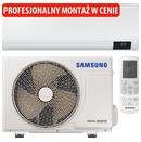 Klimatyzator ścienny SPLIT z montażem Samsung AR24TXHZAWKN/EU Luzon 6500W 62dB