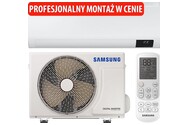 Klimatyzator ścienny SPLIT z montażem Samsung AR12TXHZAWK/EU Luzon 3500W 56dB