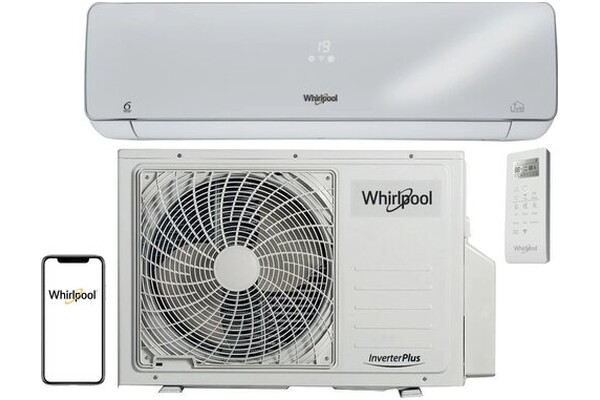 Klimatyzator ścienny SPLIT Whirlpool SPIW312A3WF 3500W 19dB