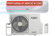 Klimatyzator ścienny SPLIT z montażem Whirlpool SPIW309A3WF 2600W 19dB