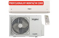 Klimatyzator ścienny SPLIT z montażem Whirlpool SPICR312W 3400W 19dB
