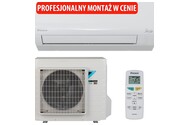 Klimatyzator ścienny SPLIT z montażem DAIKIN Sensira Siesta 2.0 kW 2000W 53dB