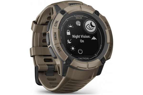 Smartwatch Garmin Instinct 2X Solar Tactical zielony