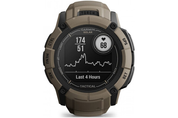 Smartwatch Garmin Instinct 2X Solar Tactical zielony
