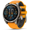 Smartwatch Garmin Fenix 8 Sapphire czarno-pomarańczowy