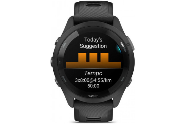 Smartwatch Garmin Forerunner 265 czarno-szary