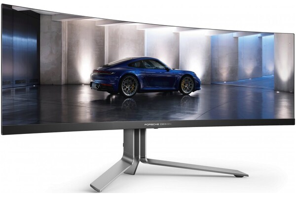 Monitor 49.0" AOC PD49 srebrny