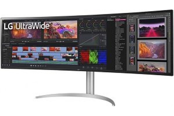 Monitor 49.0" LG UltraWide 49BQ95 biało-srebrny