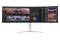 Monitor 49.0" LG UltraWide 49BQ95 biało-srebrny