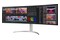 Monitor 49.0" LG UltraWide 49BQ95 biało-srebrny