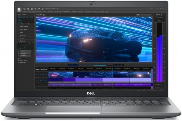 Laptop DELL Precision 3591 15.6" Intel Core Ultra 7 155H NVIDIA GeForce RTX A500 16GB 512GB SSD Windows 11 Professional szary