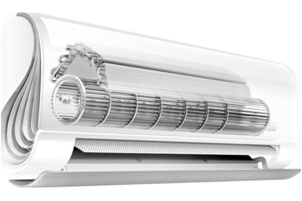 Klimatyzator ścienny SPLIT z montażem Midea MSFAAU-09HRFN8-QRD6GW 2600W 55dB