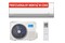 Klimatyzator ścienny SPLIT z montażem Midea MSFAAU-09HRFN8-QRD6GW 2600W 55dB