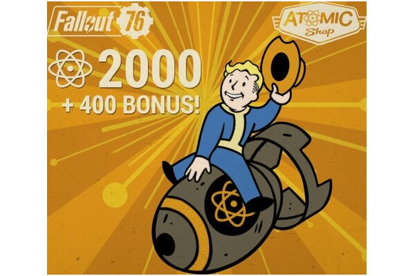 Fallout 76 Waluta wirtualna (Edycja 2400 Atoms) Xbox One