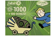 Fallout 76 Waluta wirtualna (Edycja 1100 Atoms) Xbox One