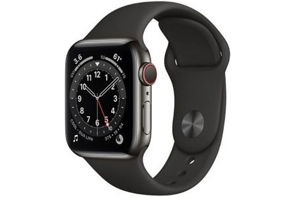 Smartwatch Apple Watch Series 6 1.57" czarny