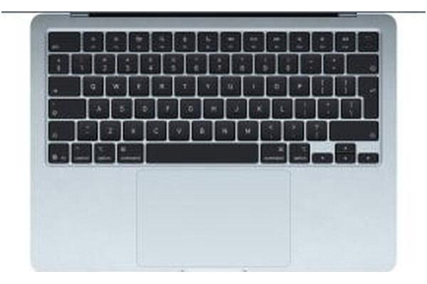 Laptop Apple MacBook Air 13.6" Apple M4 M4 (10 rdz.) 16GB 512GB SSD M.2 macOS błękitny