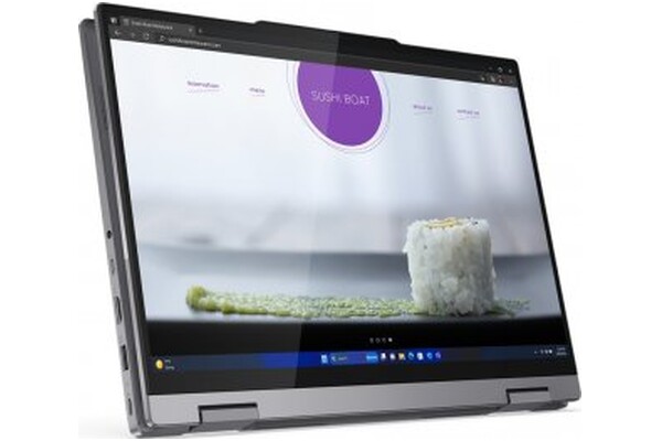 Laptop Lenovo ThinkBook 14 2-in-1 14.0" Intel Core Ultra 5 125U Intel 16GB 512GB SSD M.2 Windows 11 Professional szary
