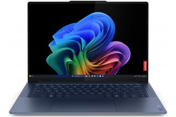 Laptop Lenovo Yoga Slim 7 14.5" Qualcomm Snapdragon Snapdragon X Elite Qualcomm Adreno X1-85 32GB 512GB SSD M.2 Windows 11 Home niebieski