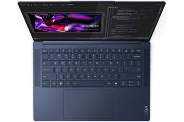 Laptop Lenovo Yoga Slim 7 14.5" Qualcomm Snapdragon Snapdragon X Elite Qualcomm Adreno X1-85 32GB 512GB SSD M.2 Windows 11 Home niebieski