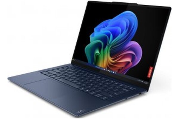 Laptop Lenovo Yoga Slim 7 14.5" Qualcomm Snapdragon Snapdragon X Elite Qualcomm Adreno X1-85 32GB 512GB SSD M.2 Windows 11 Home niebieski