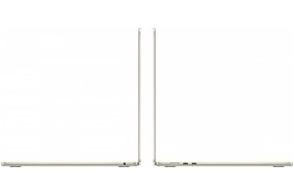 Laptop Apple MacBook Air 15.3" Apple M3 M3 (10 rdz.) 16GB 512GB SSD M.2 macOS złoty