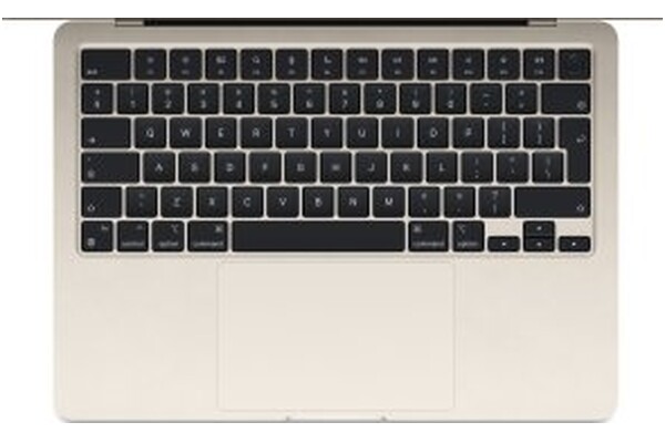 Laptop Apple MacBook Air 13.6" Apple M3 M3 (10 rdz.) 24GB 512GB SSD M.2 macOS złoty