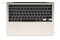 Laptop Apple MacBook Air 13.6" Apple M3 M3 (10 rdz.) 24GB 512GB SSD M.2 macOS złoty
