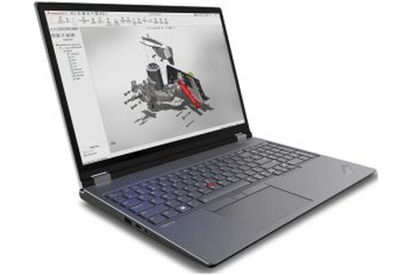 Laptop Lenovo ThinkPad P16 16.0" Intel Core i7 14700HX NVIDIA RTX 2000 Ada Generation 32GB 1TB SSD M.2 Windows 11 Professional szary