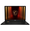 Laptop MSI Stealth 18 18.0" Intel Core Ultra 9 275HX NVIDIA GeForce RTX 5080 4GB 2TB SSD M.2 Windows 11 Professional czarno-biały