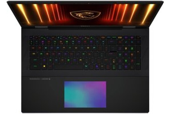 Laptop MSI Titan 18 18.0" Intel Core Ultra 9 285HX NVIDIA GeForce RTX 5080 4GB 2TB SSD M.2 Windows 11 Professional czarny