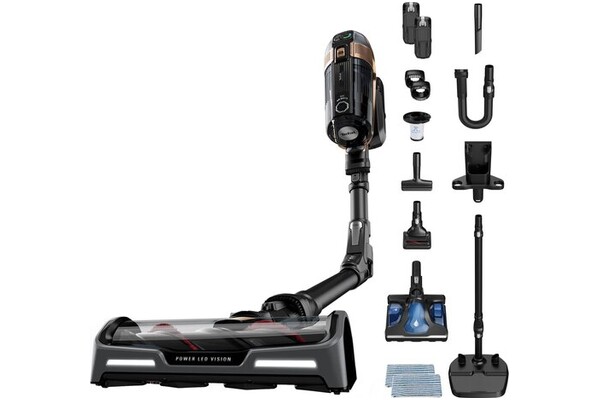 Odkurzacz Tefal TY99G3WO X-Force 15.60 Flex Aqua pionowy z pojemnikiem czarny